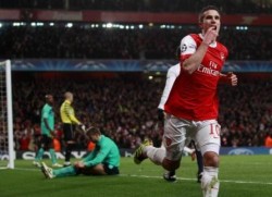 برشلونة يسقط امام ارسنال في دوري أبطال اوروبا