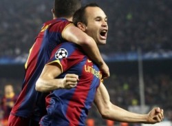 برشلونة يمطر شباك شاختار بخمسة أهداف