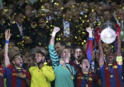 برشلونه بطلا لأوروبا مجددا
