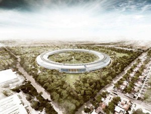 مقر أبل الجديد.. سفينة فضائية عملاقة