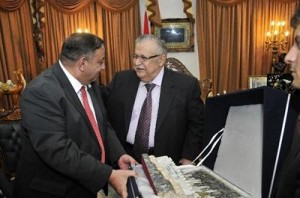 الرئيس العراقي يستقبل وفد حزب الاتحاد الوطني الاردني