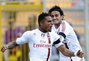 ايقاف بواتينغ لاعب ملان لمبارتين