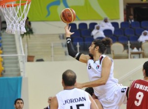 نشامى السلة الى نهائي الدورة العربية