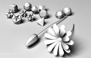 طابعة تخرج التصاميم بشكل مجسم