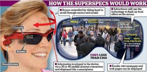 قريبا .. نظارات رقمية ذكية من ‘جوجل‘ !!