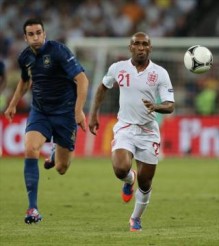 اﻧﺟﻠﺗرا وﻓرﻧﺳﺎ ﺗﺗﻌﺎدﻻن 1-1 ﻓﻲ ﺑطوﻟﺔ اوروﺑﺎ