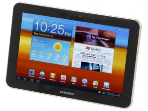 سامسونغ تطرح جهازا لوحياً بدقة أعلى من "آي باد 3"