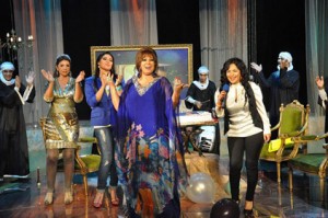 ليلى وفيفي وحورية: نجمات على “واحدة ونص” ... بالصور