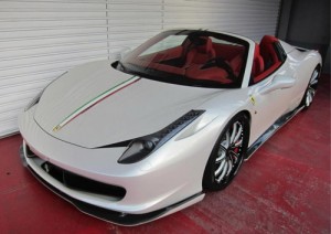 فيراري 458 Spider معدلة بلمسات يابانية