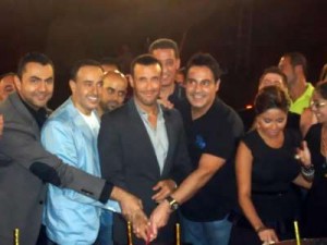 بالصور:عيد ميلاد كاظم الساهر في برنامج the voice