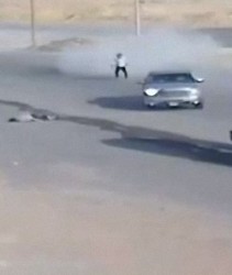 دهس وقتل متعمد في الرياض (فيديو)