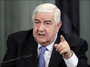 المعلم : مستعدون للحوار مع المعارضة المسلحة