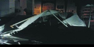 الاعتداء على خيمة موظفي " العرب اليوم " من قبل مجهولين ..!(صور)