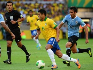 هدف باولينيو يصعد بالبرازيل إلى نهائي كأس القارات