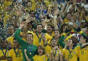 بالفيديو والصور: البرازيل تسحق أسبانيا بثلاثية في نهائي القارات