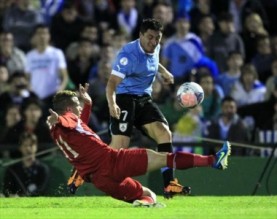 النشامى يصفعون الأورغواي على أرضهم ووامام جمهورهم - صور