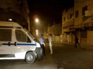 شغب واطارات مشتعلة في بارحة اربد