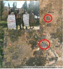 حقيقة صورة المقاتلين في مدينة معان الأردنية