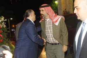 السعود وعليان يقيمان حفل عشاء للمشاركين بـ"الطريق الى القدس" بحضور الامير غازي - (صور)