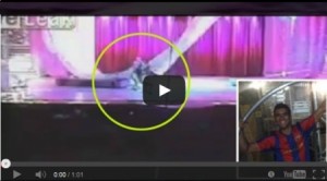 بالفيديو..شاهد لحظة مصرع لاعب سيرك بقفزة خاطئة