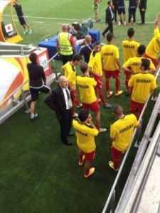 الاتحاد الآسيوي يغرم منتخبنا بسبب التدخين في غرف غيار الملابس