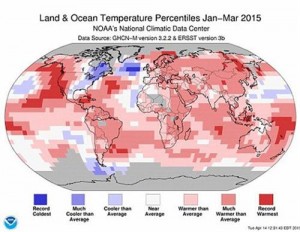 العام الحالي الأكثر حرّا منذ عام 1880