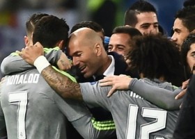 بالفيديو ..ريال مدريد يفوز على روما في أول اختبار لزيدان في نهائي دوري أبطال أوروبا