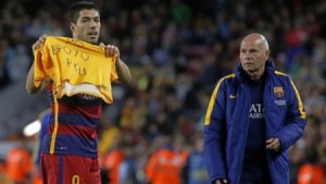 بالفيديو...سواريز يقود برشلونة لسحق خيخون بسداسية