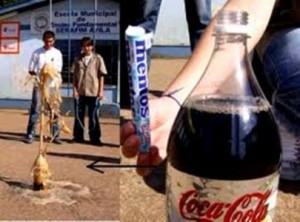 تعرف عى الشئ الذي إذا تناولته مع البيبسي أو الكوكاكولا يساوي موت سريع