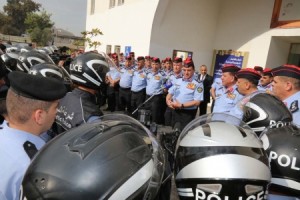 بالصور...مدير الامن العام يوعز بزيادة اعداد رقباء السير من المشاة والدراجات الآلية