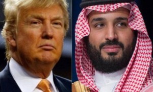 محمد بن سلمان في البيت الأبيض للقاء ترمب