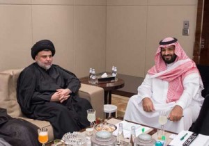 بن سلمان يستقبل مقتدى الصدر لاول مرة