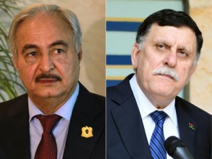 حفتر يوجه بقصف أي سفن حربية إيطالية طلبها السراج