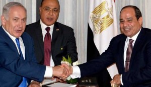 للمرة الأولى..السيسي ونتنياهو يلتقيان علنًا