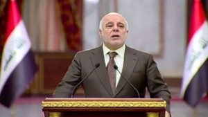 العبادي: استفتاء كردستان أصبح من الماضي