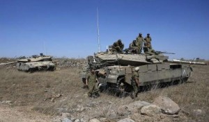 غارة اسرائيلية في سوريا بعد سقوط قذيفة على الجولان