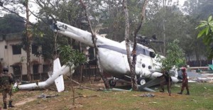 نجاة رئيس الاركان الكويتي بعد حادث لطائرته في بنغلادش