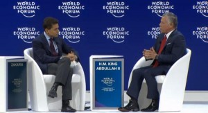 الملك من دافوس: القدس إما تفتح آفاقا هائلة أو تكون مصدراً للتوتر