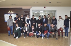 تكريم طلبة "العمارة والتصميم" المشاركين في إعداد فيديو إعلاني عن جامعة عمان الأهلية