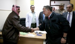 بالصور...جلالة الملك عبدالله الثاني يتفقد الخدمات في مدينة الحسين الطبية