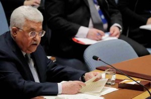 عباس يعرض مبادرة فلسطينية للسلام