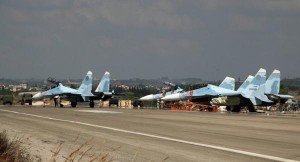 مصرع 32 شخصا فى تحطم طائرة نقل روسية بقاعدة جوية بسوريا