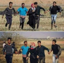 مشهد مؤثر ومعبر يعجز عن الوصف....شاهد تفاصيل صورة هذه الفتاة !!