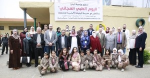 جامعة البترا تقيم يوم طبي مجاني في مدرسة البنيات الأساسية