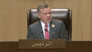 الملك يترأس الوفد الاردني للقمة ويلقي خطابا يؤكد مركزية القضية الفلسطينية