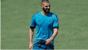 بنزيما يثير الذعر في تدريبات ريال مدريد