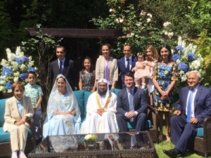 بالصور...عقد قران «زين الشرف» بحضور والدتها الأميرة بسمة ووالدها وليد الكردي