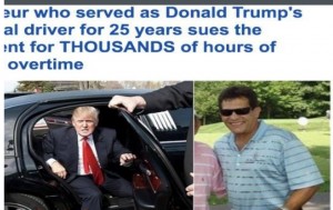سائق يقاضي الرئيس الأمريكي “ترامب” في المحكمة