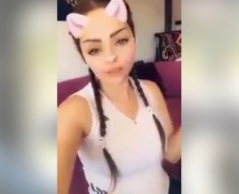 مصدر أمني ينفي استدعاء الناشطة كرزون اثر نشرها فيديو لرقصة "كيكي "