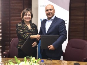 بنك ABC في الأردن (بنك المؤسسة العربية المصرفية (الأردن)) يوقع اتفاقية تمويل مع صندوق الطاقة المتجددة